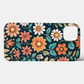 Prachtig kleurrijk Fun Bloem Patroon Case-Mate iPhone Case (Achterkant (horizontaal))