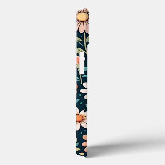 Prachtig kleurrijk Fun Bloem Patroon Case-Mate iPhone Case (Achterkant / Rechts)