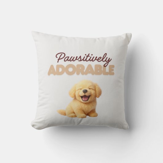 Prachtig knuffelig  kussen (Voorkant)