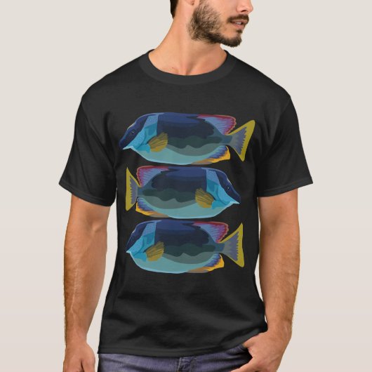 Prachtig Konijnvis-ontwerp T-shirt (Voorkant)