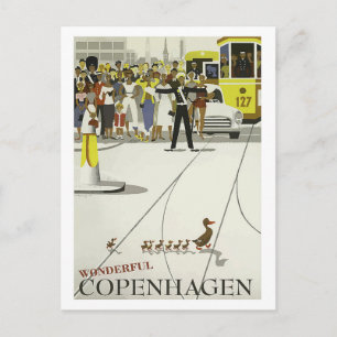 Prachtig Kopenhagen, stad van grote cultuur Briefkaart