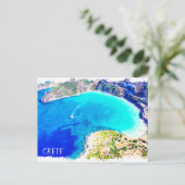 Prachtig Kreta Griekenland Panorama Uitzicht Briefkaart (Staand voorkant)