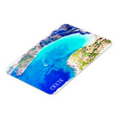 Prachtig Kreta Griekenland Panorama Uitzicht Magneet (Linkerzijde)