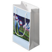 Prachtig kunstlandschap klein cadeauzakje (Voorkant Gekanteld)