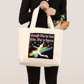 PRACHTIG KUNSTSCHAATONTWERP GROTE TOTE BAG (Voorkant (product))