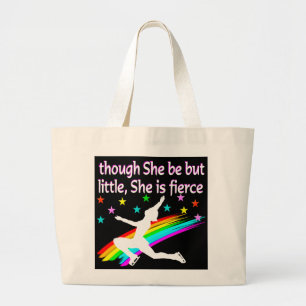 PRACHTIG KUNSTSCHAATONTWERP GROTE TOTE BAG