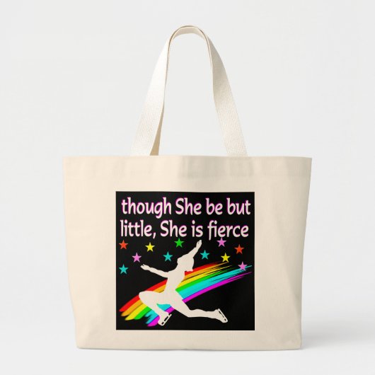 PRACHTIG KUNSTSCHAATONTWERP GROTE TOTE BAG (Voorkant)