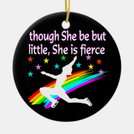 PRACHTIG KUNSTSCHAATONTWERP KERAMISCH ORNAMENT