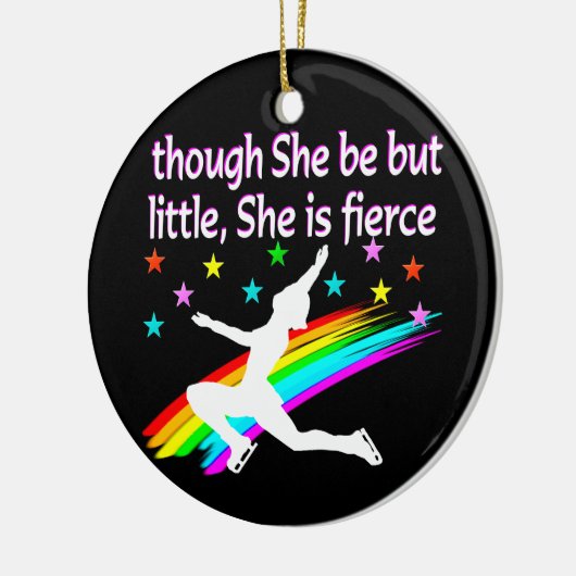 PRACHTIG KUNSTSCHAATONTWERP KERAMISCH ORNAMENT (Links)