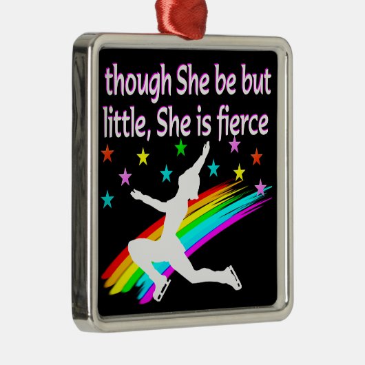 PRACHTIG KUNSTSCHAATONTWERP METALEN ORNAMENT (Rechts)