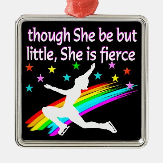 PRACHTIG KUNSTSCHAATONTWERP METALEN ORNAMENT (Voorkant)