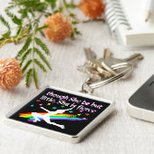 PRACHTIG KUNSTSCHAATONTWERP SLEUTELHANGER (Zijkant)