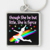 PRACHTIG KUNSTSCHAATONTWERP SLEUTELHANGER (Voorkant)