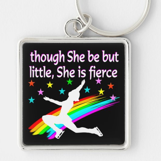 PRACHTIG KUNSTSCHAATONTWERP SLEUTELHANGER (Voorkant)