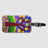 Prachtig kunstwerk | Contact houden Bagagelabel (Voorkant (horizontaal))