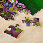 Prachtig kunstwerk | Contact houden Legpuzzel (Zijkant)