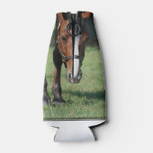 Prachtig kwartpaard flesjeskoeler (Achterkant)