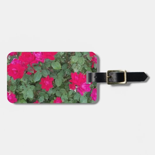 Prachtig Label met vloerkleppen, bagage Bagagelabel (Voorkant horizontaal)