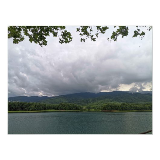 Prachtig Lake Poster (Voorkant)