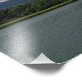 Prachtig Lake Poster (Hoek)