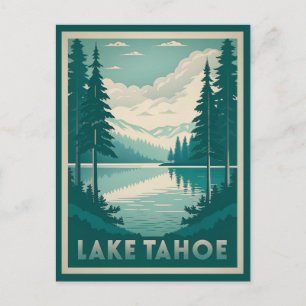 Prachtig Lake Tahoe Briefkaart