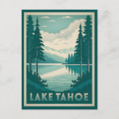 Prachtig Lake Tahoe Briefkaart (Voorkant)