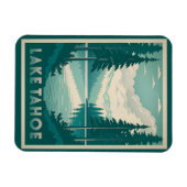 Prachtig Lake Tahoe Magneet (Horizontaal)
