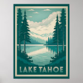 Prachtig Lake Tahoe Poster (Voorkant)