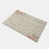 Prachtig land Shabby Chic rustiek hout Deurmat (Schuin)