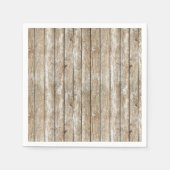 Prachtig land Shabby Chic rustiek hout Servet (Voorkant)