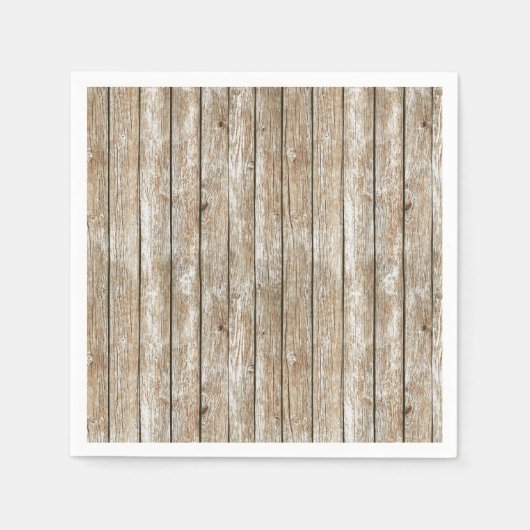 Prachtig land Shabby Chic rustiek hout Servet (Voorkant)