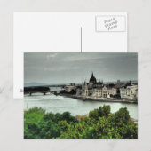 prachtig landschap briefkaart uit boedapest (Voorkant / Achterkant)