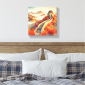 Prachtig landschap canvas afdruk (Insitu (Slaapkamer))