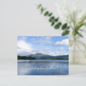 Prachtig landschap in Schotland - Loch Lemond Briefkaart (Staand voorkant)