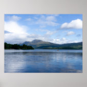 Prachtig landschap in Schotland - Loch Lemond Poster (Voorkant)