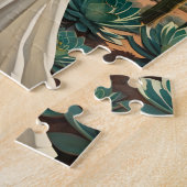 Prachtig landschap met een vrouw Spirituele kunst Legpuzzel (Zijkant)