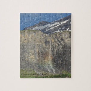 Prachtig landschap natuur regenboog Frankrijk Legpuzzel