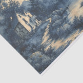 Prachtig Landschap op een verfrommeld papier (Detail)