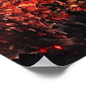 Prachtig landschap scene poster (Hoek)