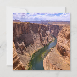 Prachtig landschap van de Grand Canyon en de Color Kaart