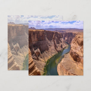 Prachtig landschap van de Grand Canyon en de Color Kaart