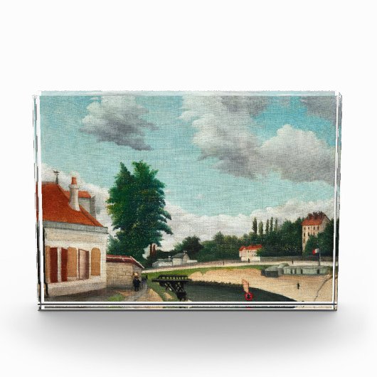 Prachtig landschap van Rousseau voor leuke herinne Fotoblokken (Voorkant)