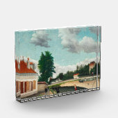 Prachtig landschap van Rousseau voor leuke herinne Fotoblokken (Links)