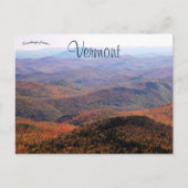 Prachtig landschap van Vermont Briefkaart (Voorkant)