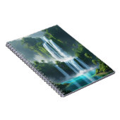 Prachtig landschap waterval notitieboek (Rechterzijde)
