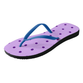 Prachtig Lavendel Paarse Stippen Lilac Teenslippers