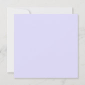 Prachtig lavendel print ontwerp kaart (Achterkant)