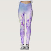 Prachtig lavenderveld of Paars weide Leggings (Voorkant)