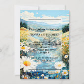 Prachtig lentetijd weide verjaardagsfeest kaart (Voorkant)