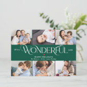 Prachtig Leven BEWERKBARE KLEUR Kerst Foto Kaart (Staand voorkant)